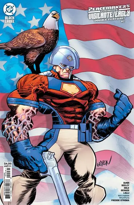 Peacemaker Presents The Vigilante Eagly Double Feature #2 (Of 5) Cvr C Juan Gedeon Card Stock Var (Mr) 1