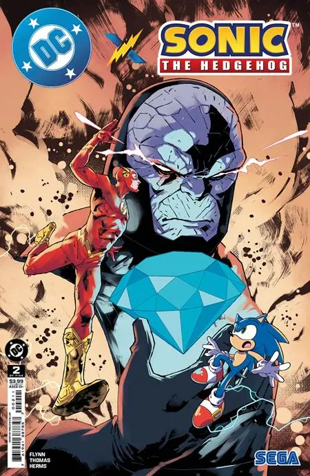 Dc X Sonic The Hedgehog #2 (Of 5) Cvr A Pablo M Collar 1