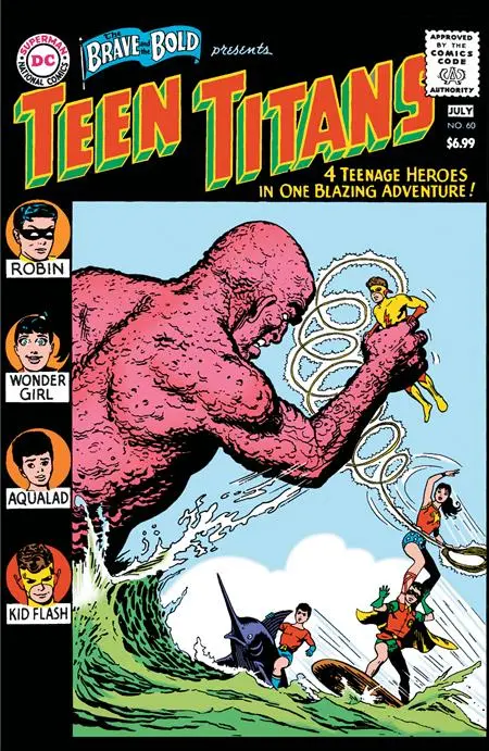 Brave And The Bold #60 Facsimile Edition Cvr B Nick Cardy Foil Var 1