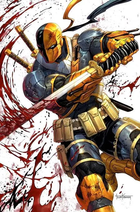 Deathstroke The Terminator #2 Cvr C Tyler Kirkham Card Stock Var 1