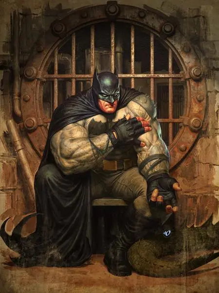 Absolute Batman #19 Cvr E Inc 1:25 Ariel Olivetti Card Stock Var 1