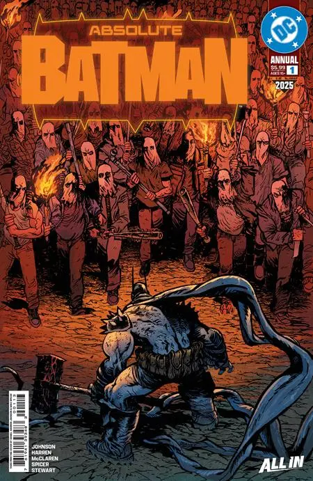 Absolute Batman 2025 Annual #1 (One Shot) 3Rd Print Cvr A Johnson 1