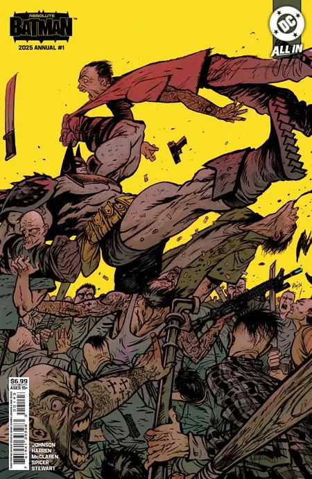 Absolute Batman 2025 Annual #1 (One Shot) 3Rd Print Cvr C Johnson 1