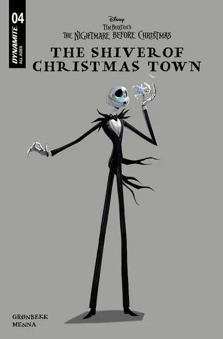 Nightmare Before Christmas The Shiver Of Christmas Town #4 Cvr D Disney Library Var 1