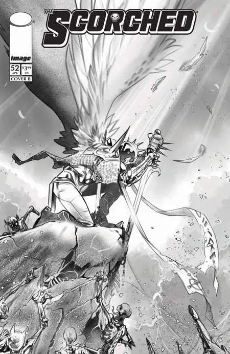 Spawn Scorched #52 Cvr B Ig Guara B&W Var (6/17/26) 1