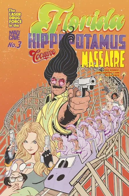 Florida Hippopotamus Cocaine Massacre #3 (Of 4) (Mr) 1