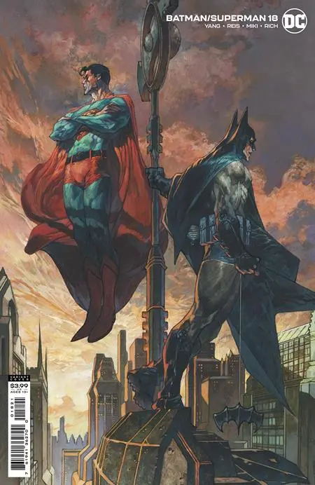 Batman Superman #18 Cvr B Simone Bianchi Card Stock Var 1