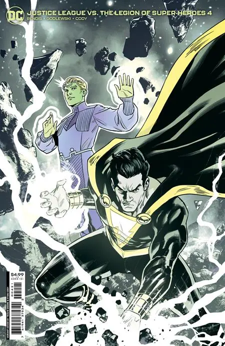 Justice League Vs The Legion Of Super-Heroes #4 (Of 6) Cvr B Travis Moore Card Stock Var 1