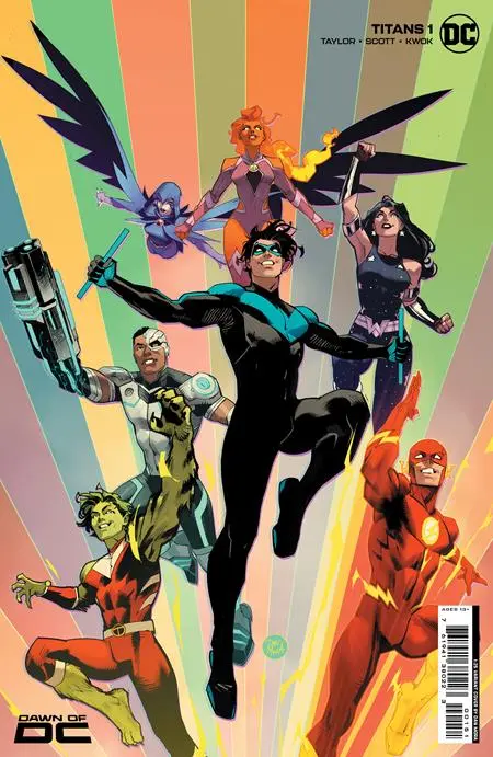 Titans #1 Cvr E Inc 1:25 Dan Mora Card Stock Var 1