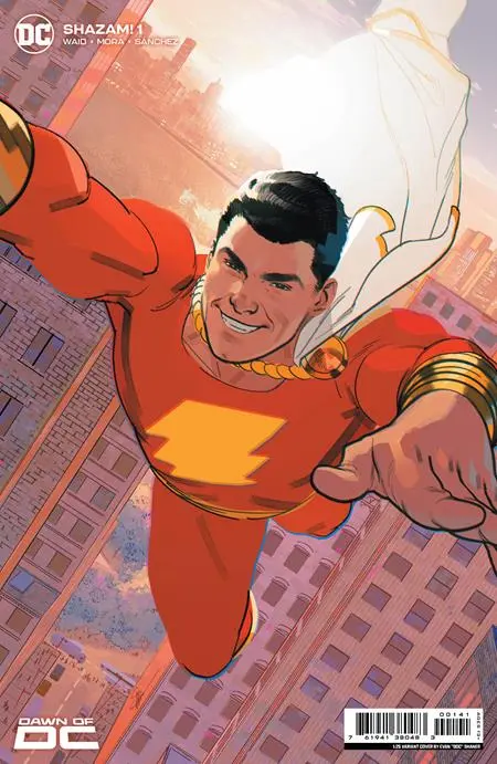 Shazam #1 Cvr E Inc 1:25 Evan Doc Shaner Card Stock Var 1