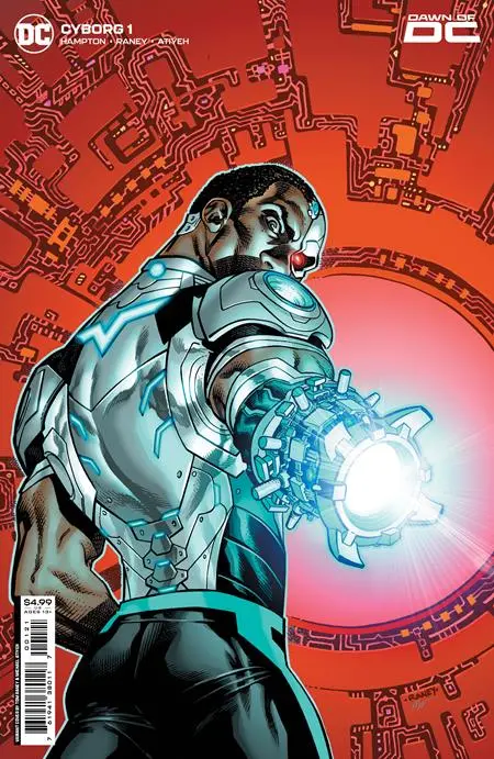 Cyborg #1 (Of 6) Cvr B Tom Raney Card Stock Var 1