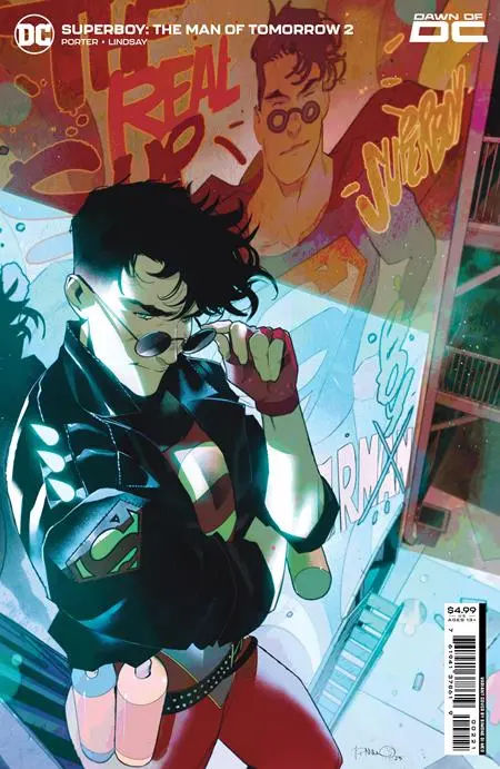 Superboy The Man Of Tomorrow #2 (Of 6) Cvr B Simone Di Meo Card Stock Var 1