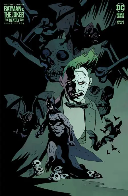Batman & The Joker The Deadly Duo #7 (Of 7) Cvr D Mike Mignola Card Stock Var (Mr) 1