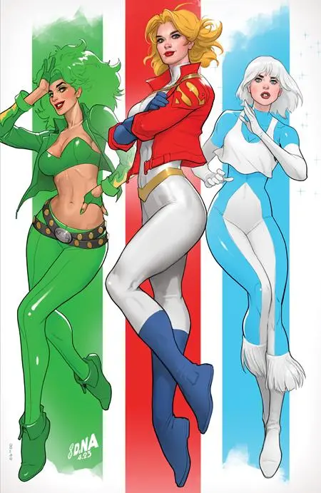 Power Girl Special #1 (One Shot) Cvr G David Nakayama Foil Var 1