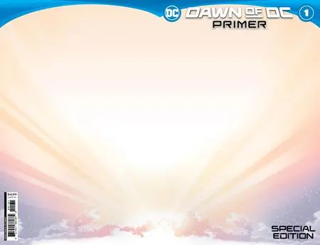 Dawn Of Dc Primer 2023 Special Edition Blank Var 1