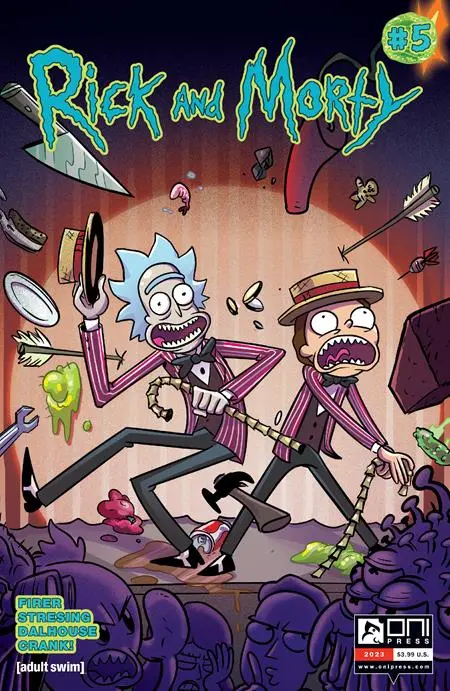 Rick And Morty #5 Cvr B Marc Ellerby Var (Mr) 1