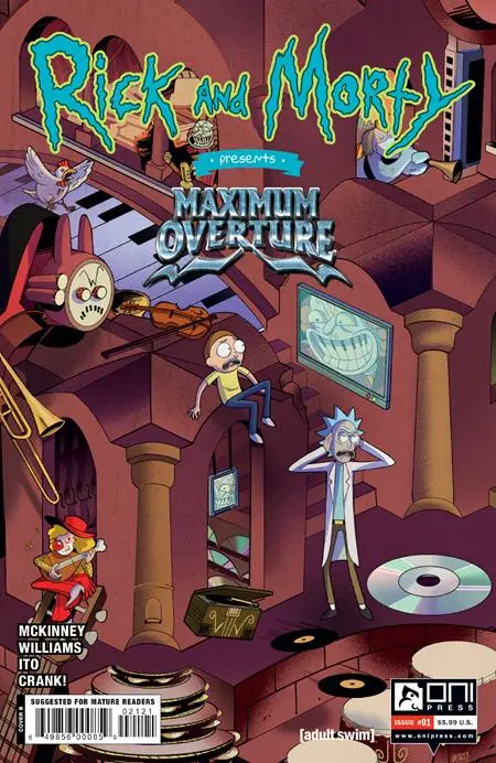 Rick And Morty Presents Maximum Overture #1 Cvr B Priscilla Tramontano Var (Mr) 1