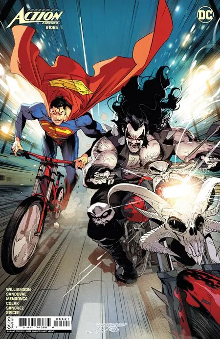 Action Comics #1065 Cvr B Jorge Jimenez Card Stock Var (House Of Brainiac) 1