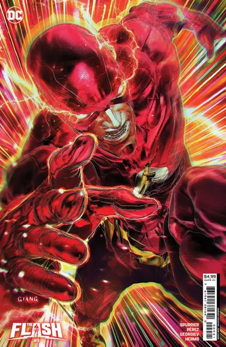 Flash #9 Cvr B John Giang Card Stock Var 1