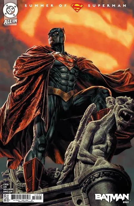 Batman #160 Cvr E Lee Bermejo Supersmash-Up Card Stock Var 1