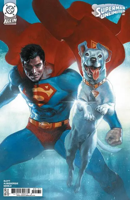 Superman Unlimited #1 Cvr C Gabriele Dell Otto Card Stock Var 1