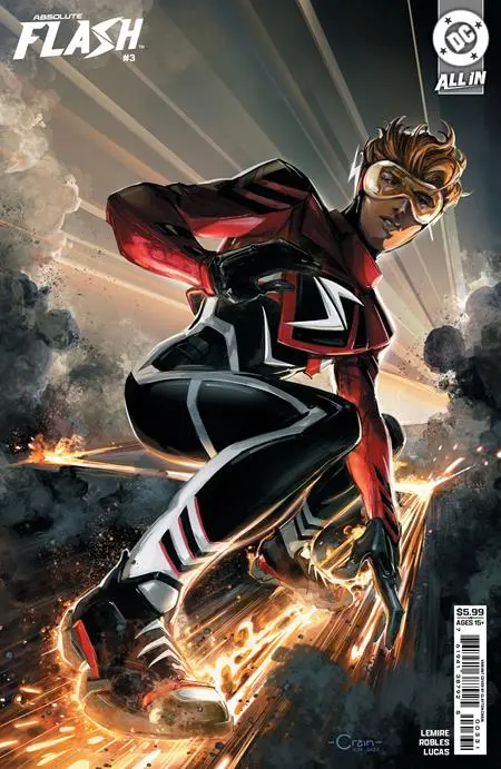 Absolute Flash #3 Cvr C Clayton Crain Card Stock Var 1