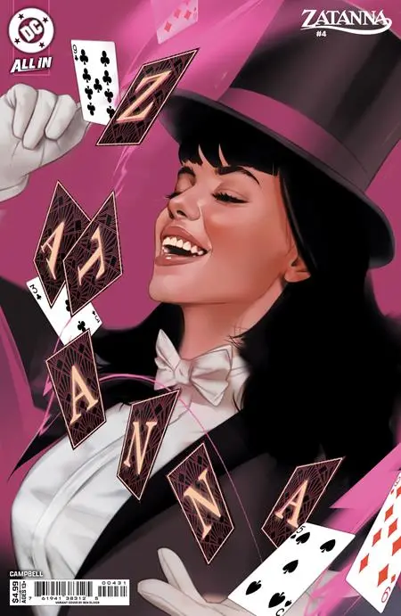 Zatanna #4 (Of 6) Cvr B Ben Oliver Card Stock Var 1