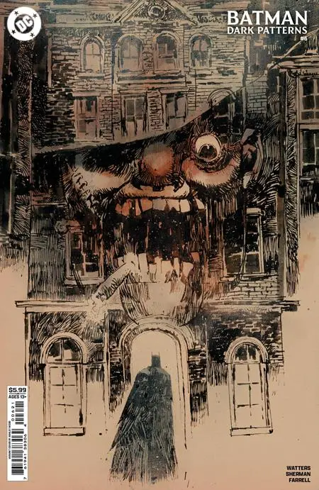 Batman Dark Patterns #6 (Of 12) Cvr B Ashley Wood Card Stock Var 1