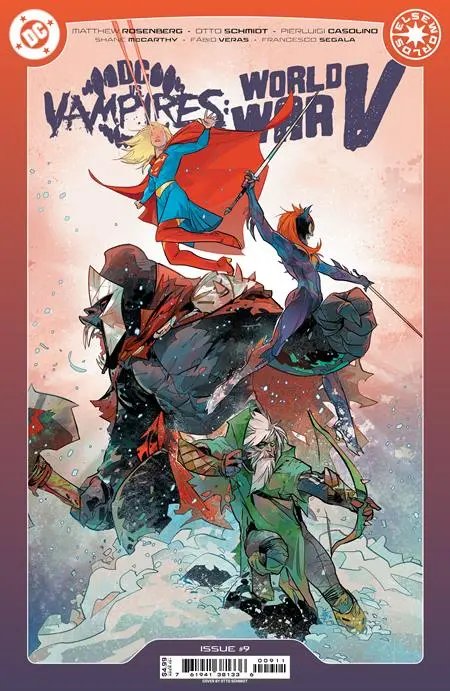 Dc Vs Vampires World War V #9 (Of 12) Cvr A Otto Schmidt 1