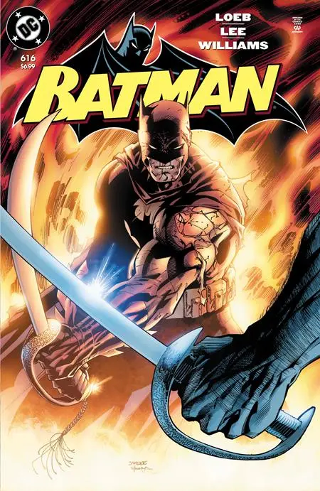 Batman #616 Facsimile Edition Cvr B Jim Lee & Scott Williams Foil Var 1