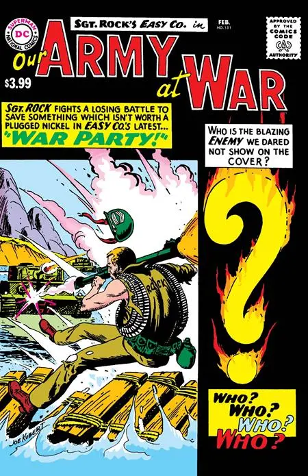 Our Army At War #151 Facsimile Edition Cvr A Joe Kubert 1