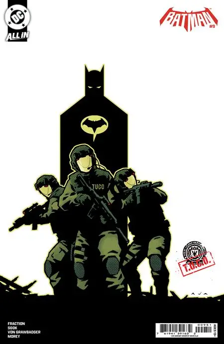 Batman #9 Cvr H Inc 1:25 David Aja Card Stock Var (5/6/26) 1
