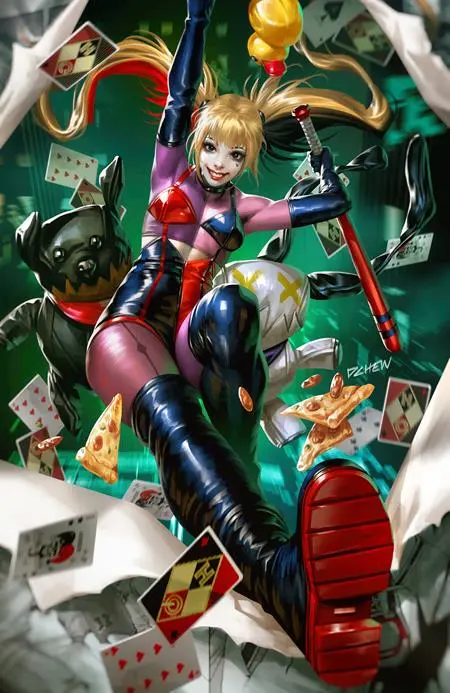 Harley Quinn #62 Cvr D Derrick Chew Card Stock Var (5/27/26) 1
