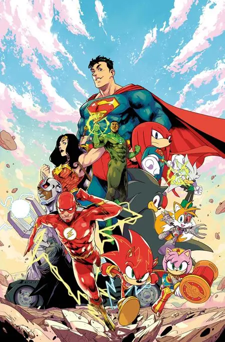 Dc X Sonic The Hedgehog The Metal Legion #1 (Of 5) Cvr A Pablo M Collar (5/6/26) 1