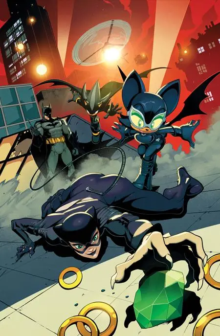 Dc X Sonic The Hedgehog The Metal Legion #1 (Of 5) Cvr B Adam Bryce Thomas Card Stock Var (5/6/26) 1