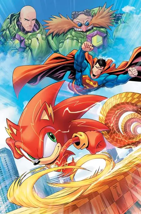 Dc X Sonic The Hedgehog The Metal Legion #1 (Of 5) Cvr C Serg Acuna Card Stock Var (5/6/26) 1