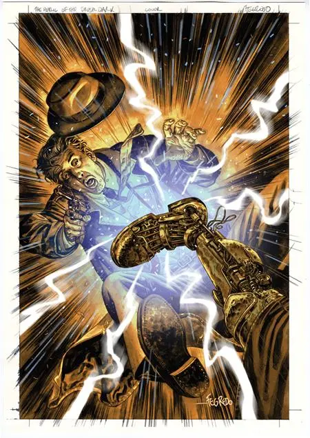 The Peril Of The Brutal Dark An Ezra Cain Mystery #4 (Of 6) Cvr B Duncan Fegredo Card Stock Var (Mr) (5/27/26) 1