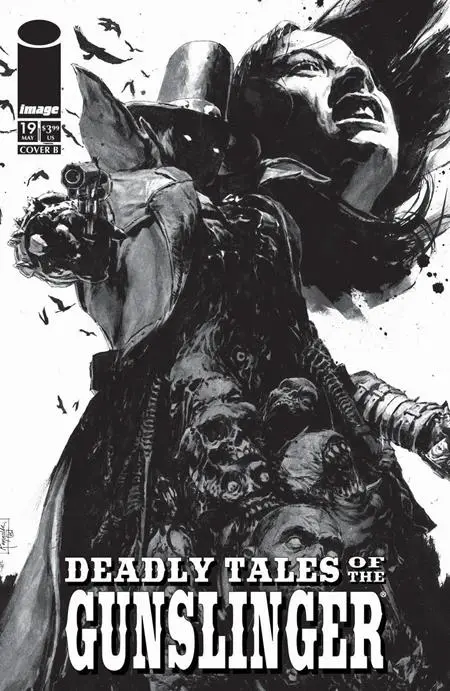 Deadly Tales Of The Gunslinger Spawn #19 Cvr B Patric Reynolds B&W Var (10/7/26) 1