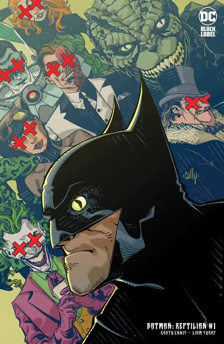 Batman Reptilian #1 (Of 6) Cvr B Cully Hamner Card Stock Var 1