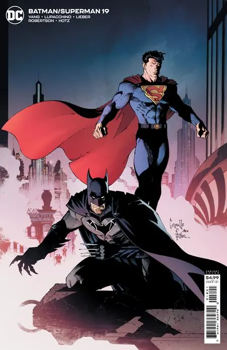 Batman Superman #19 Cvr B Greg Capullo Card Stock Var 1