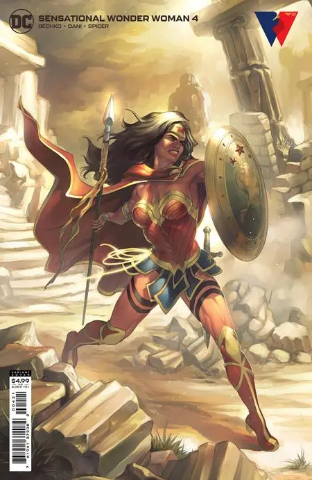 Sensational Wonder Woman #4 Cvr B Meghan Hetrick Card Stock Var 1