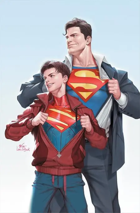 Superman #32 Cvr B Inhyuk Lee Card Stock Var 1