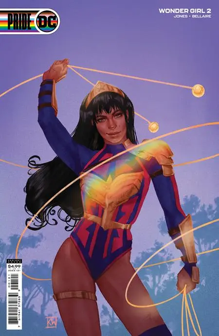 Wonder Girl #2 Cvr C Kevin Wada Pride Month Card Stock Var 1