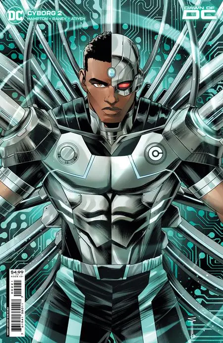 Cyborg #2 (Of 6) Cvr B Serg Acuna Card Stock Var 1