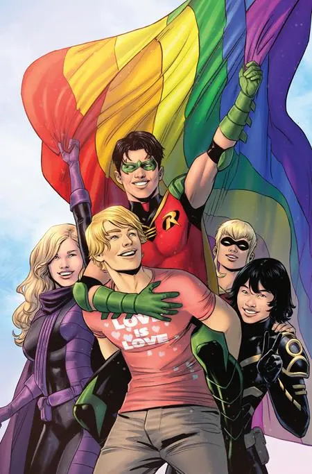 Tim Drake Robin #10 Cvr C Travis Moore Dc Pride Card Stock Var 1