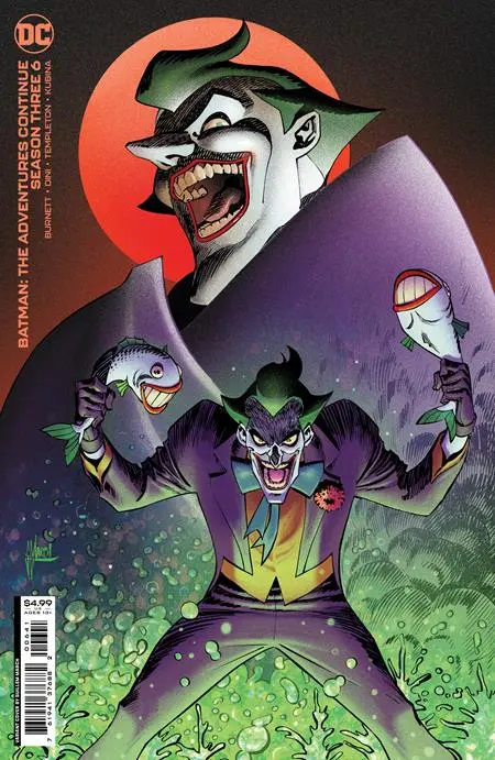 Batman The Adventures Continue Season Three #6 (Of 8) Cvr C Guillem March Villain Card Stock Var 1