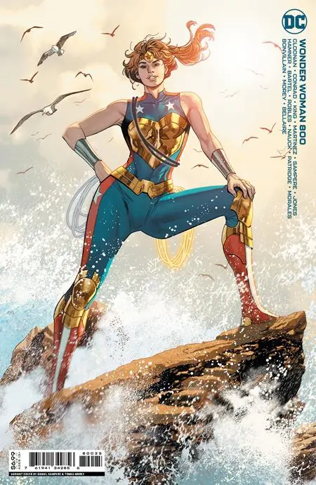 Wonder Woman #800 Cvr K Daniel Sampere Trinity Card Stock Var 1