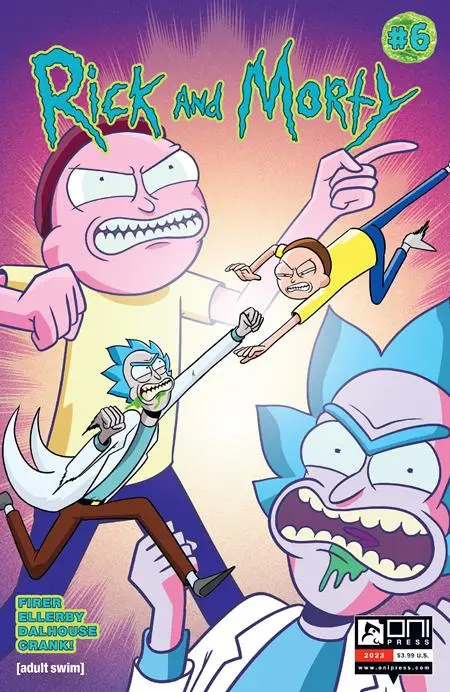 Rick And Morty #6 Cvr A Marc Ellerby (Mr) 1