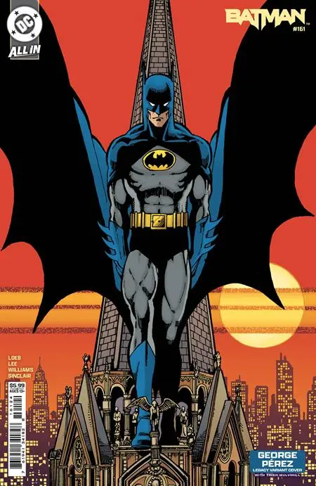 Batman #161 Cvr E George Perez Legacy Card Stock Var 1