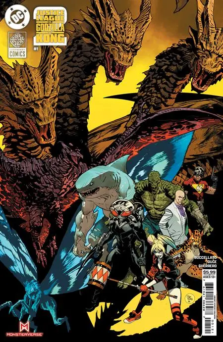 Justice League Vs Godzilla Vs Kong 2 #1 (Of 7) Cvr B Dan Mora Card Stock Var 1